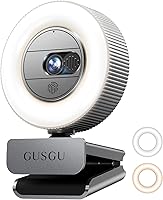 GUSGU G910 2K Quad HD Webcam — image 1