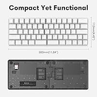 NocFree Wireless Ergonomic Split Mechanical Keyboard — image 6