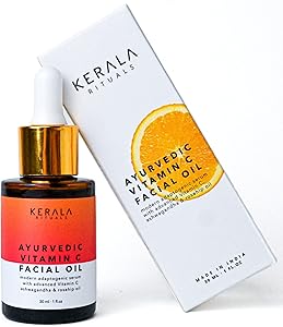 Kerala Rituals Ayurvedic Vitamin C Face Oil, 1oz Review