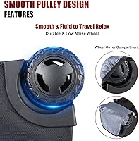 StarCloud 21x14x9 Rolling Backpack with Wheels — image 5