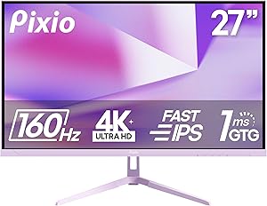 Pixio PX27U Wave Purple 27-inch 4K Gaming Monitor