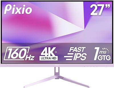 Pixio PX27U Wave Purple 27-inch 4K Gaming Monitor
