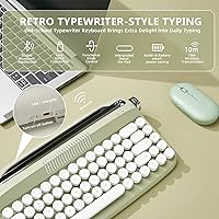 YUNZII B307 Wireless Retro Typewriter Keyboard — image 2