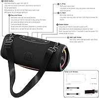 TAZATA BOOMBLAST PRO 80W Portable Bluetooth Speaker — image 9