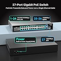 NICGIGA 24-Port Gigabit PoE+ Switch — image 2