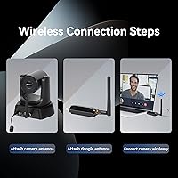 TONGVEO 3X Wireless PTZ Conference Camera System — image 9