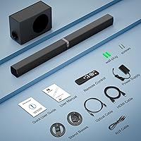 MZEIBO Soundbar with Subwoofer — image 9