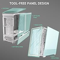 Antec Flux Pro White Full-Tower PC Case — image 22