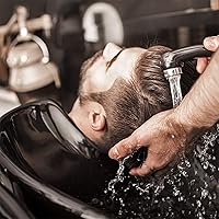 BestOffice Portable Salon Chair with Auto Tilt Seat Back, Black — image 4