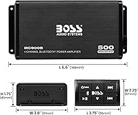 BOSS Audio Systems MC900B 4 Channel Amplifier — image 5