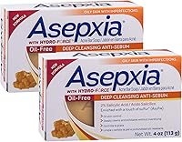 Asepxia Oil Free Sulfur Soap Acne Bar Soap 4oz (Pack of 2) — image 1