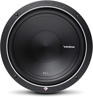 Rockford Fosgate P1S2-12 Punch 12″ 2-Ohm SVC Subwoofer