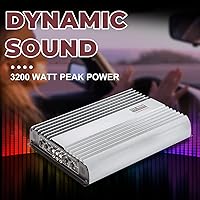 Yae 3200W 12V 4 Channel Car Amplifier — image 5