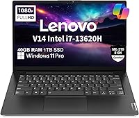 Lenovo V14 Gen 4 Laptop, 14″, Intel Core i7-13620H, 40GB RAM, 1TB SSD — image 1