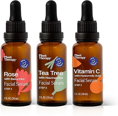 Plant Therapy Facial Serum Trio Set 1 oz each