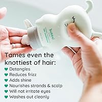 Bubbsi Creamy Coconut Oil Hair Conditioner for Kids, 8oz — image 2