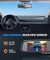 Auto-Vox T1400AW Rear View Mirror Backup Camera — image 4