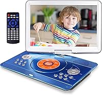 HotHat 16.9″ Portable DVD Player with 14.1″ Swivel Screen — image 1