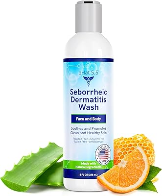 pHat 5.5 Seborrheic & Atopic Dermatitis Face Wash 8oz