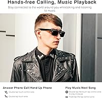 Delhi Tornado KY01B Smart Glasses with AI Translation and Bluetooth Audio — image 6