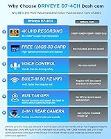 Driveye D7 4K Dash Cam — image 2