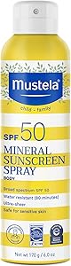 Mustela Baby Mineral Sunscreen Spray SPF 50, 6 fl.oz. Review