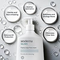 Sesderma SALISES Foamy Soap-Free Cream 8.5 fl oz — image 3