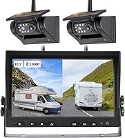 WOOCARTY SR2 10.1″ Wireless Magnetic Solar Backup Camera System — image 1