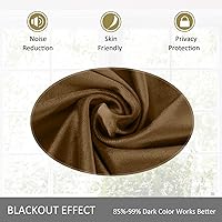Cololeaf Soft Velvet Theater Curtain Panel 150″ W x 96″ L — image 4