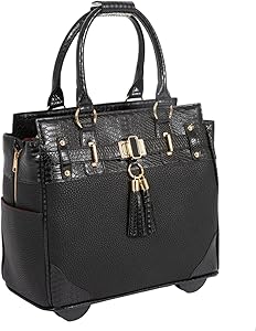 JKM & Company Rolling Laptop Bag for Women Review
