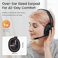 EKSA H6-D Wireless Headset with Mic — image 4
