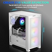 darkFlash DRX70 ATX Mid-Tower Gaming PC Case — image 8