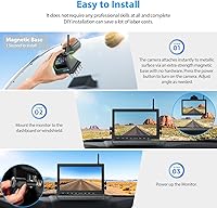 ZEROXCLUB BD102 Magnetic Solar Wireless Backup Camera System — image 6