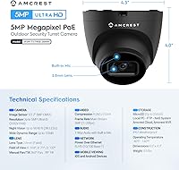 Amcrest NV4108E-IP5M-T1179EB4-2TB 5MP POE Security Camera System — image 7