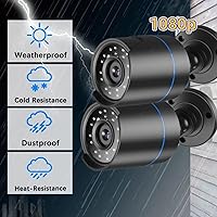 5iktery 3000TVL Home Security System 4-Camera Kit — image 3