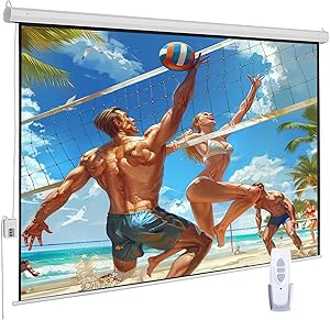 SiliBamb 120″ Motorized Projector Screen 16:9 Review