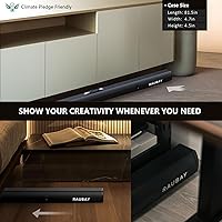 RAUBAY 78.7 x 82.7in Large Collapsible Gray Backdrop Screen — image 5