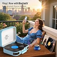 VINYLS LINK TE-106BU Bluetooth Turntable — image 6