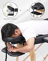 Masajeo Professional Portable Massage Table 84″ Black — image 3