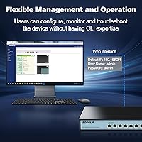 SODOLA 8 Port 10Gb Easy Web Managed Switch — image 6