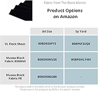 The Black Market Musou Black Fabric KIWAMI A4 Sized Cut — image 9