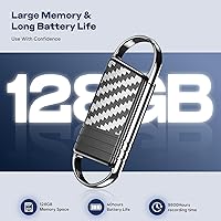 Tallkcoder 128GB Voice Activated Recorder — image 2