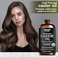 SoulSpa Pure Organic Castor Oil 16 fl oz — image 5