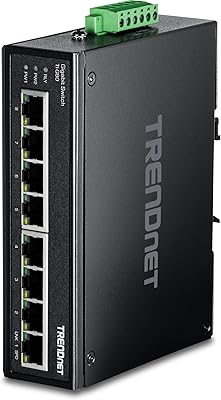 TRENDnet TI-G80 8-Port Industrial Gigabit Ethernet Switch