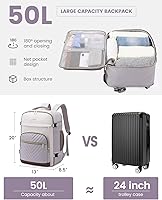 LOVEVOOK Travel Backpack for Women 50L — image 3