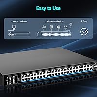 NICGIGA GS4802P 48-Port Gigabit PoE+ Switch — image 5