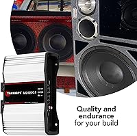 Taramp's MD 1200.1 1-Channel 1200W RMS Car Audio Amplifier — image 8