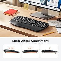 MEETION DirectorD-KB Wireless Ergonomic Keyboard — image 4