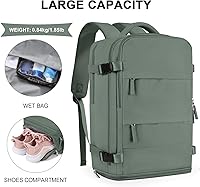 coowoz Large Travel Backpack 30L for Women and Men — image 4