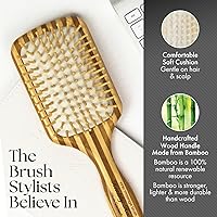 Olivia Garden Healthy Hair Eco-Friendly Bamboo Ionic Massage Hair Brush HH-4 (Paddle Large) — image 5